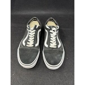 Vans Old Skool Black White Skate Shoes Mens 7 Womens 8.5 Classic Low Top